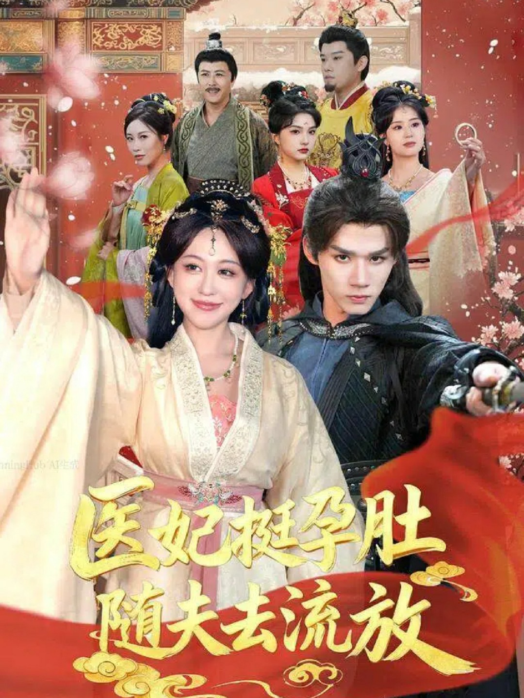 医妃挺孕肚随夫去流放